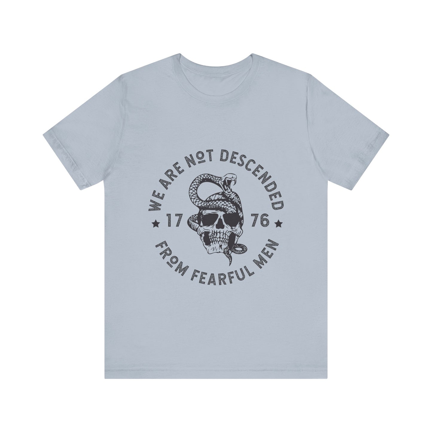 We are not descended from weak men