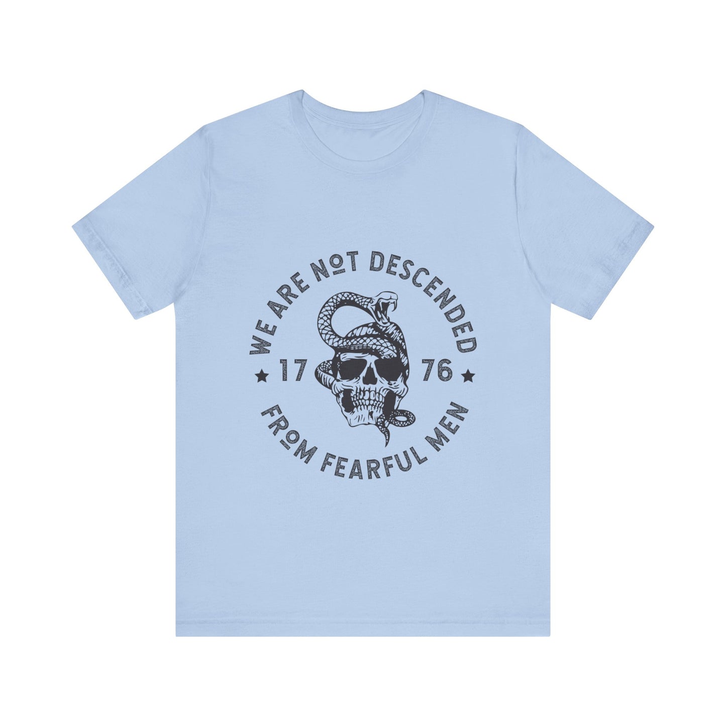 We are not descended from weak men