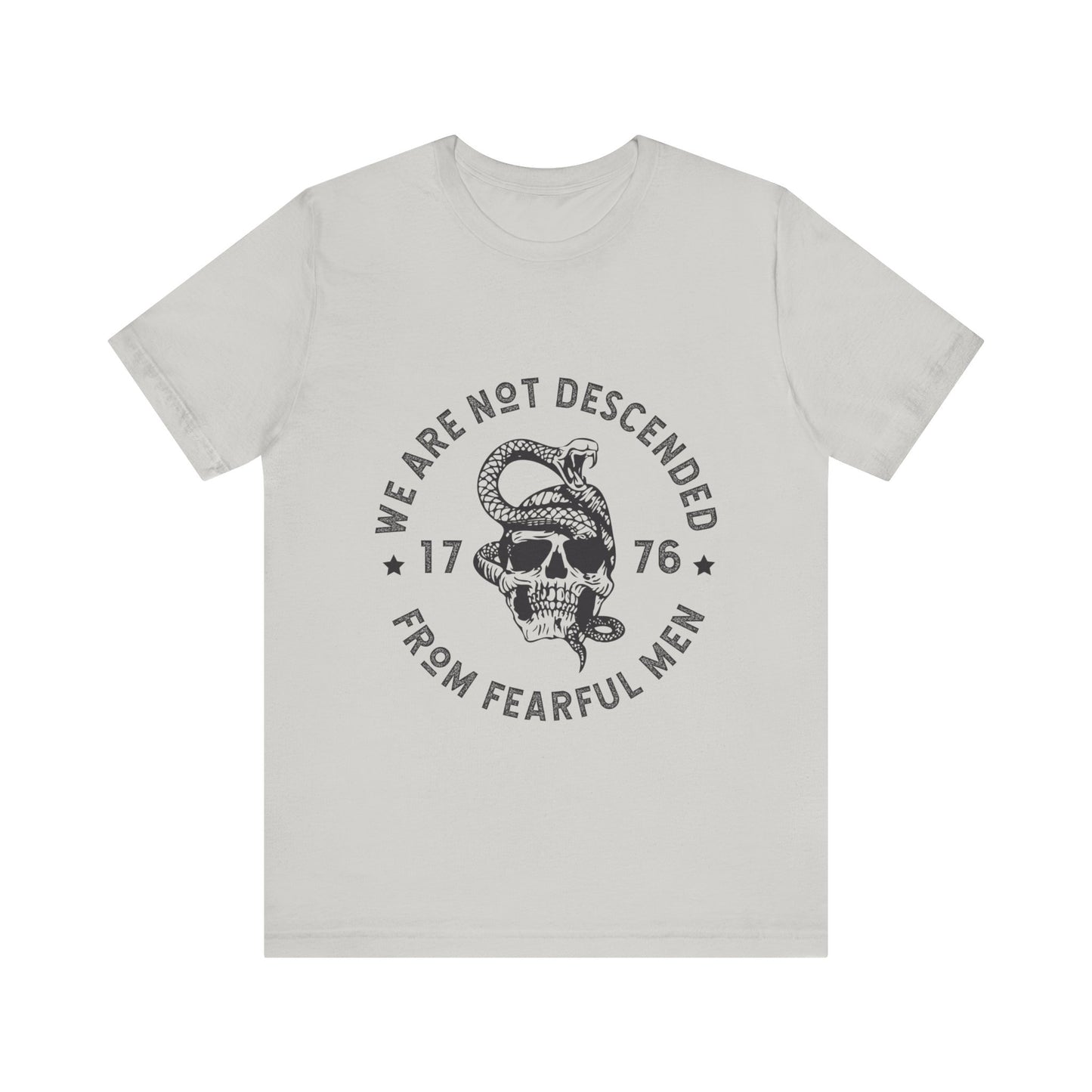 We are not descended from weak men