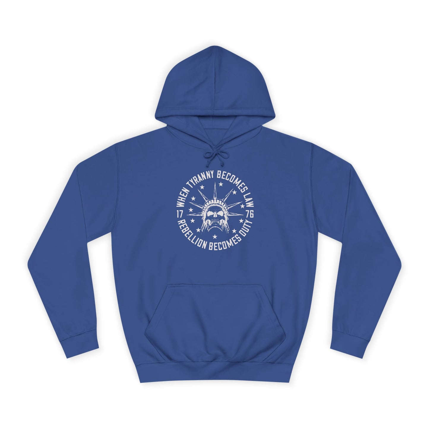 When tyranny becomes law, rebellion becomes duty hoodie