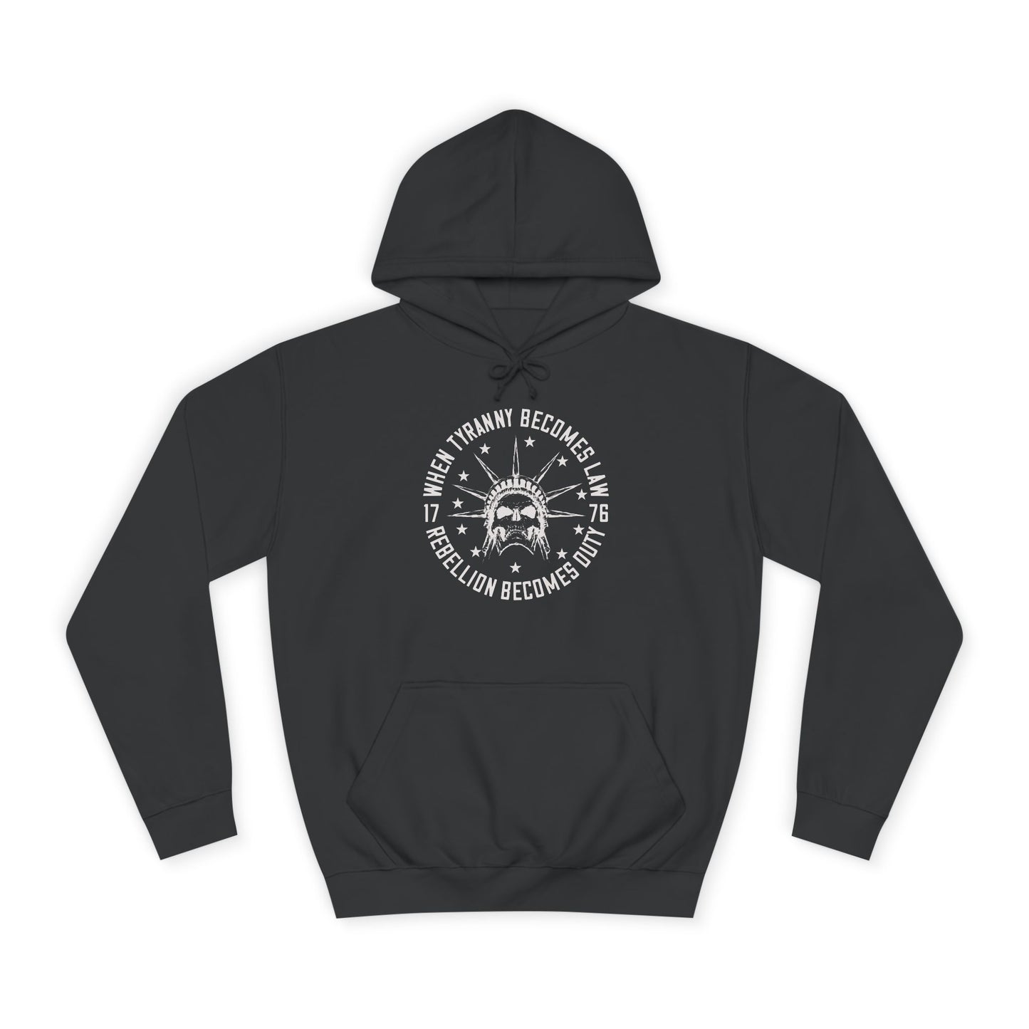 When tyranny becomes law, rebellion becomes duty hoodie